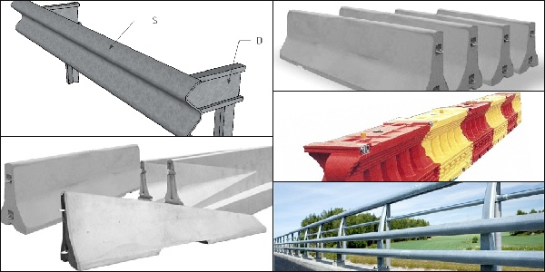 Galvanized Crash barrier Types